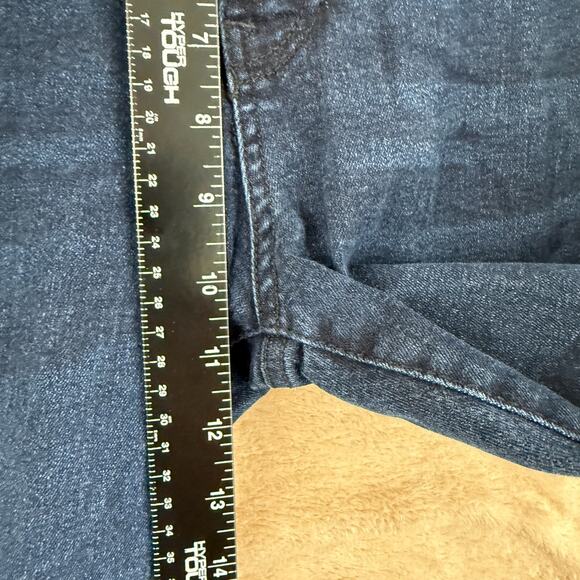 Kenneth Cole Jeans Mens 30x30 Blue Denim Slim Fit Stretch Straight Classic - Picture 7 of 13